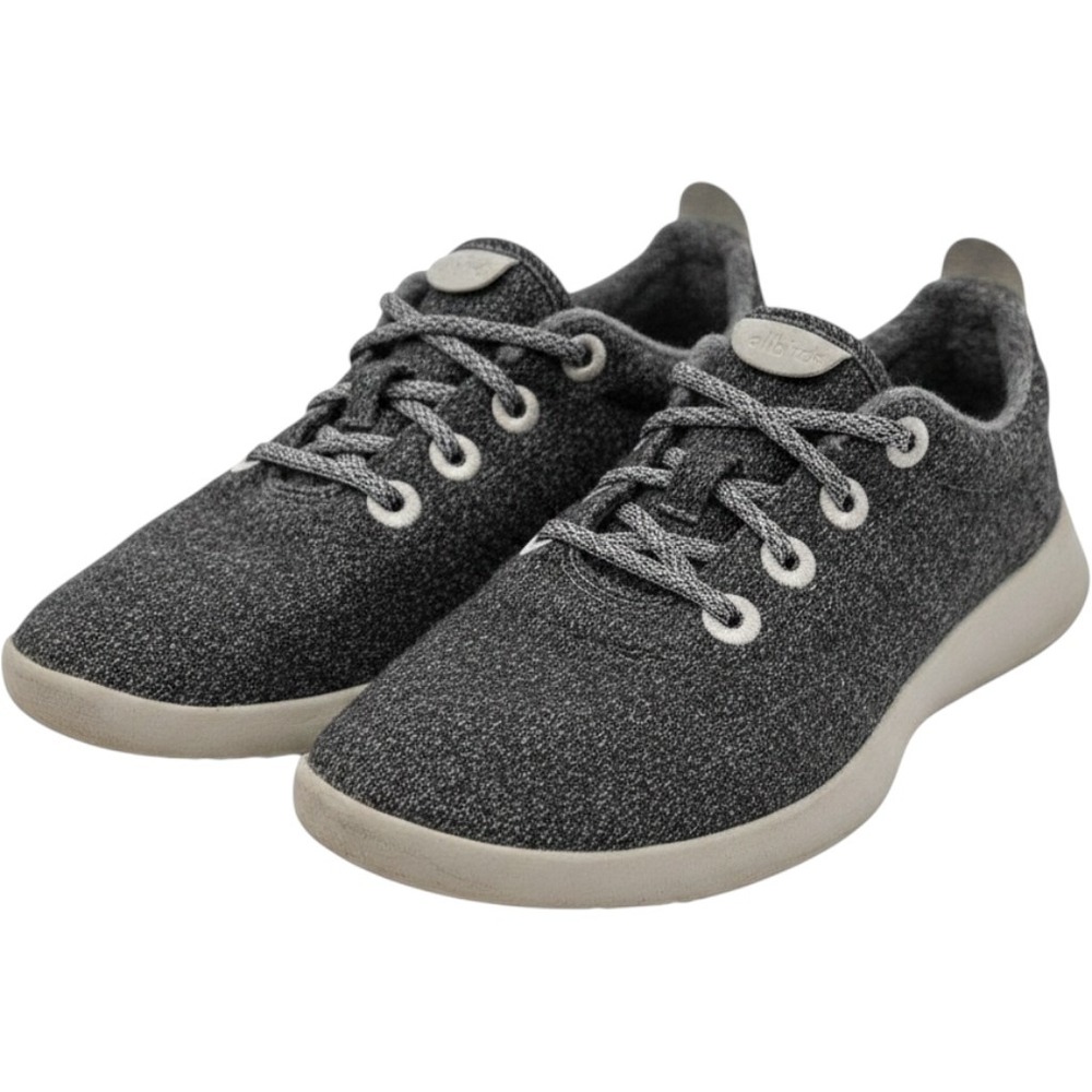 Allbirds Wool Runners Womens Natural‎ Grey Sneakers Shoes Size 8 Tuke Mist